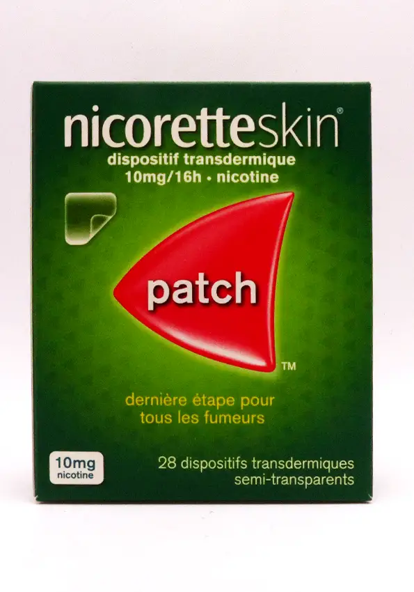 nicoretteskin patch 10 mg 28 patchs