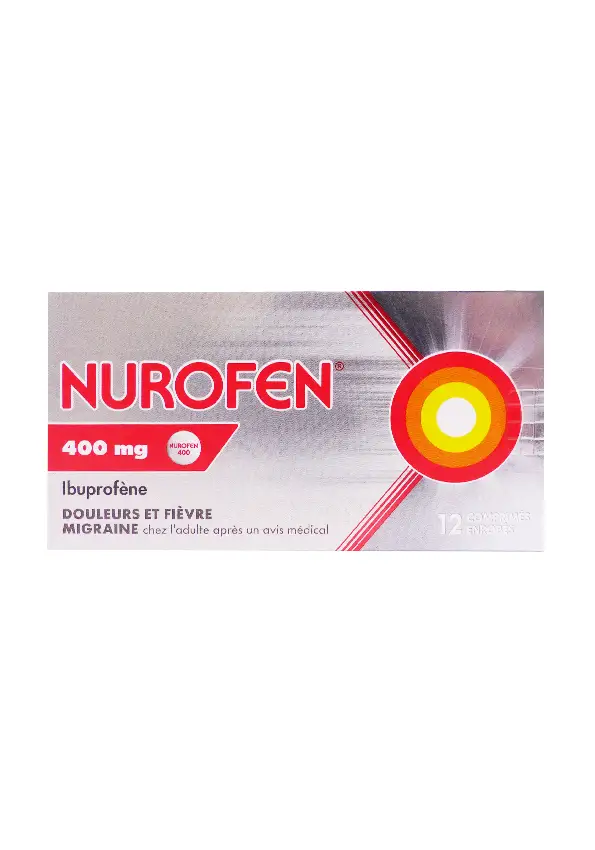 Nurofen Ibuprofène 400mg 12 comprimés enrobés