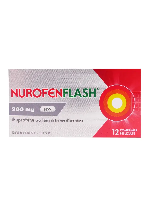 Nurofenflash 200mg 12 comprimés pelliculés