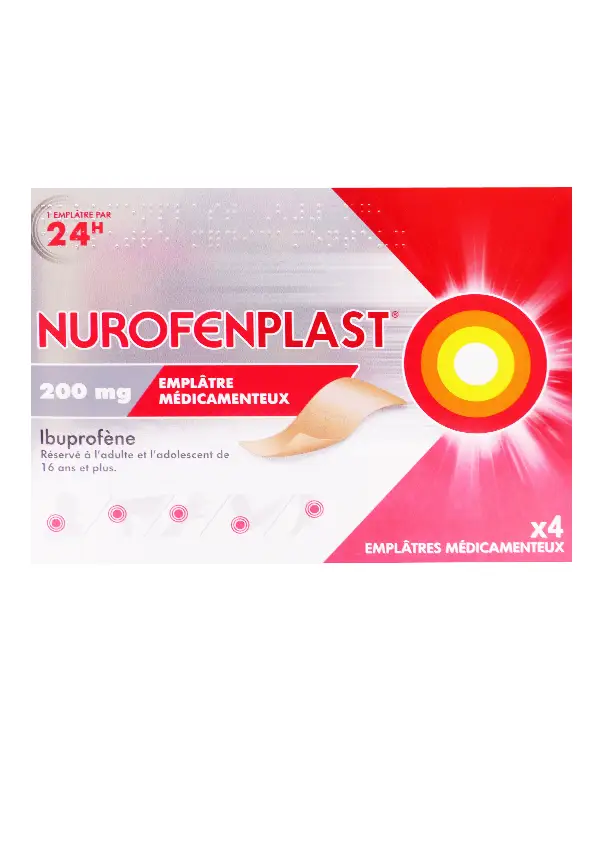 nurofenplast 200mg 4 emplatres