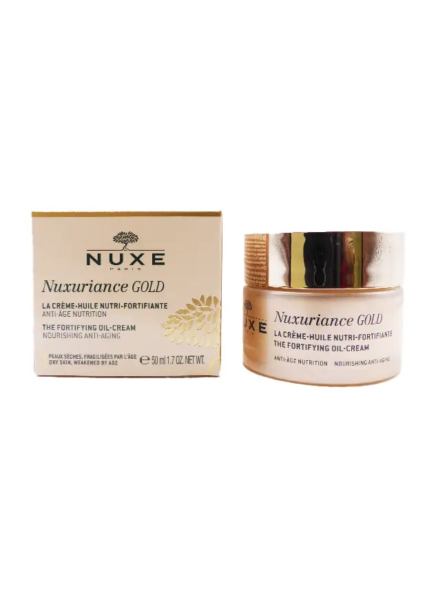 nuxe nuxuriance gold creme huile nutri fortifiante 50 ml