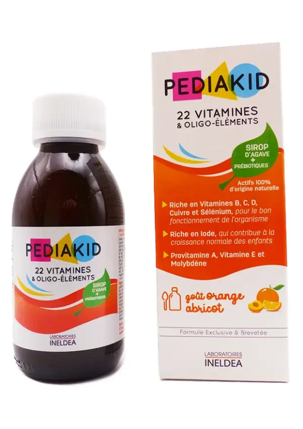 pediakid 22 vitamines sirop