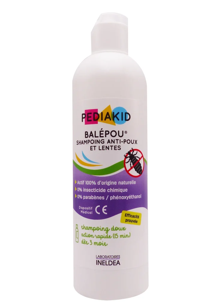 PEDIAKID BALEPOU SHAMPOOING 200ML 2 pediakid balepou shampoing anti poux et lentes