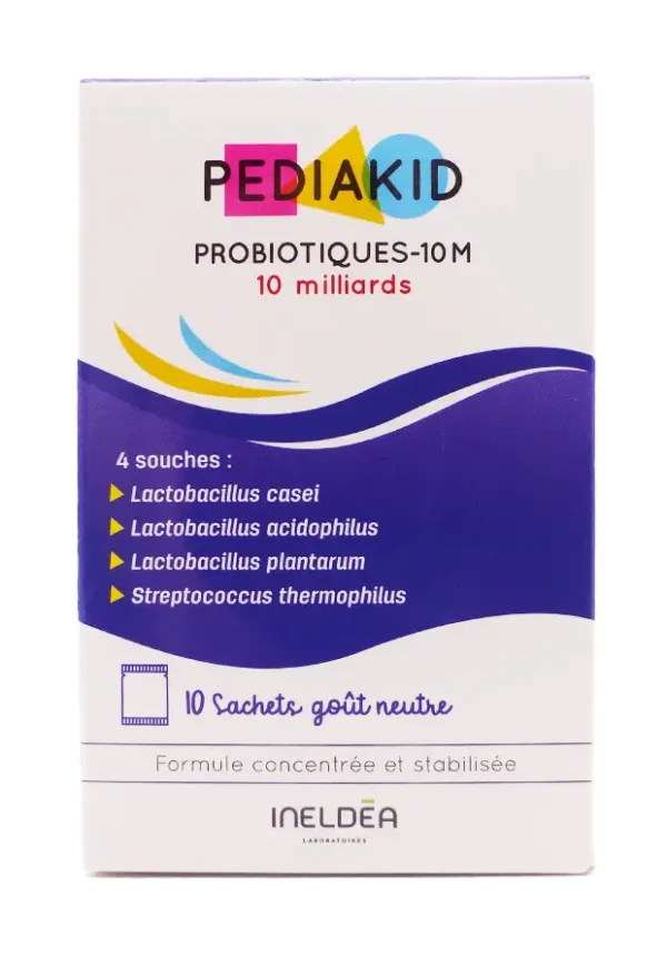 pediakid probiotiques 10 M 10 sachets