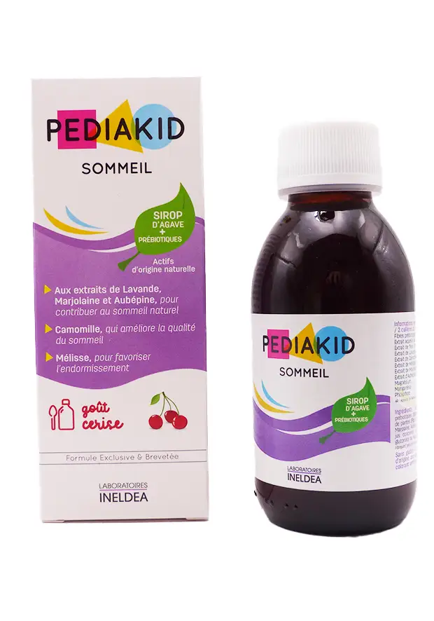 pediakid sommeil sirop gout cerise