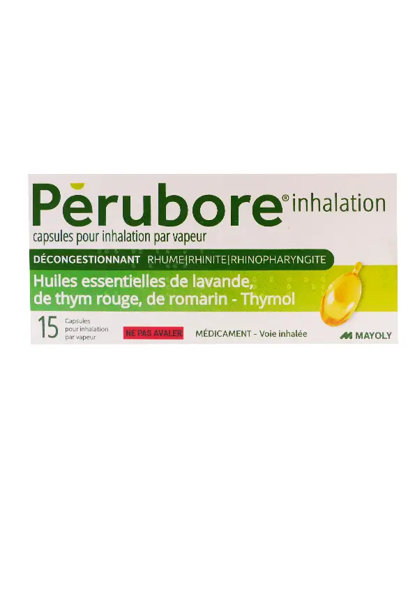 perubore 15 capsules pour inhalation