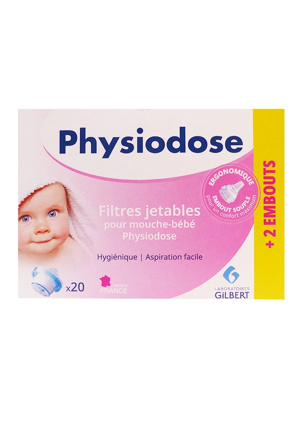 physiodose filtres jetables gilbert