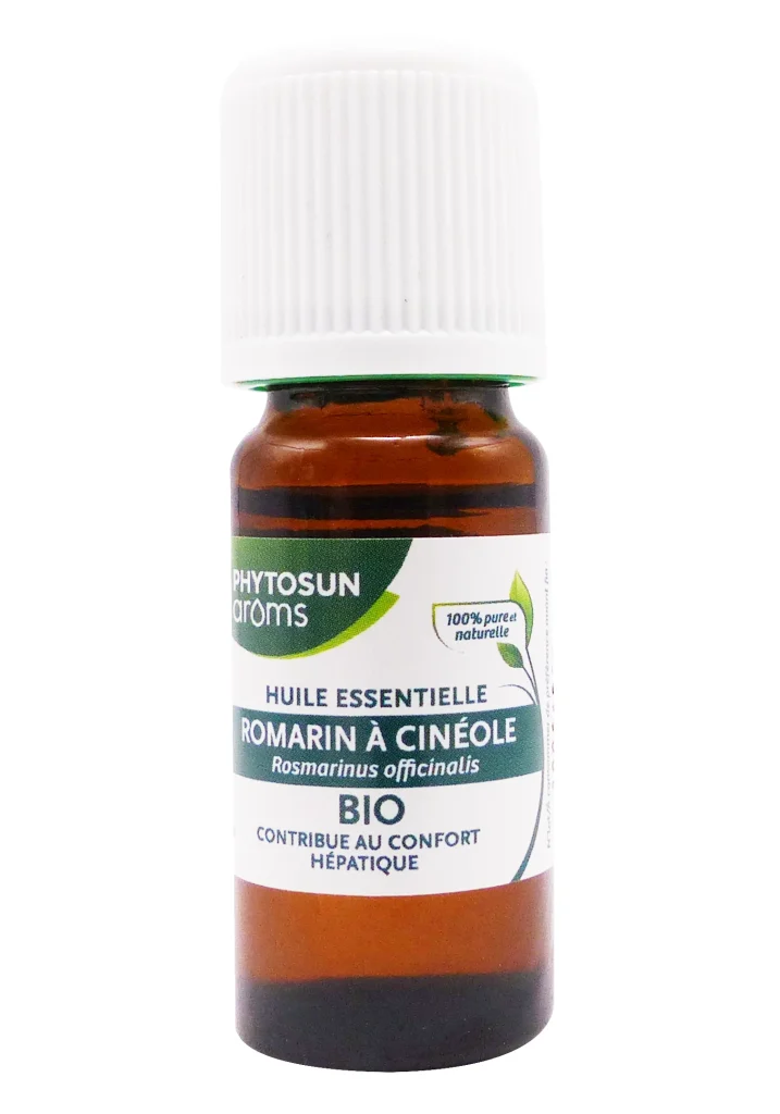 phytosun aroms huile essebtielle romarin a cineole bio flacon