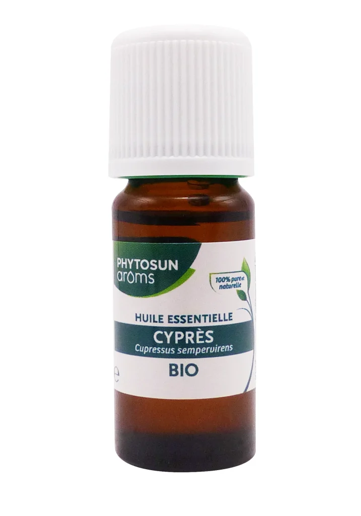 PHYTOSUN ARÔMS HUILE ESSENTIELLE CYPRES BIO 10 ML 3 phytosun aroms huile essentielle cypres bio