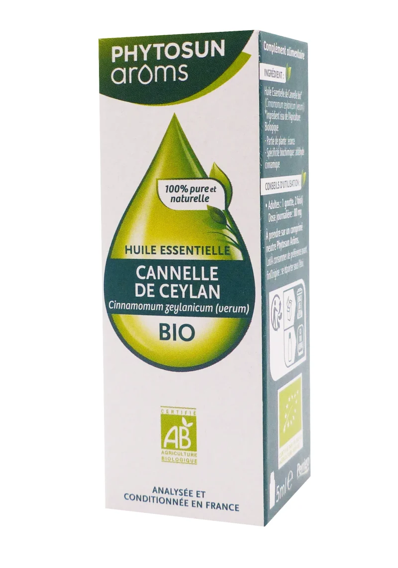phytosun aroms huile essentielle de ceylan bio
