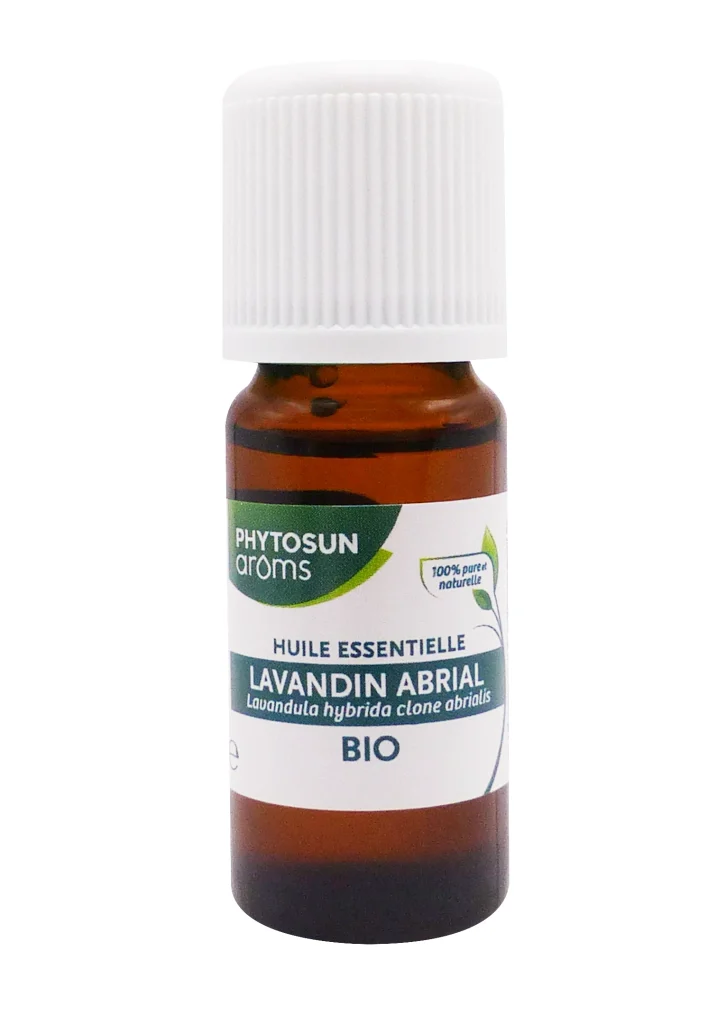 PHYTOSUN ARÔMS HUILE ESSENTIELLE LAVANDIN ABRIAL BIO 10ML 3 phytosun aroms huile essentielle lavandin abrial bio flacon