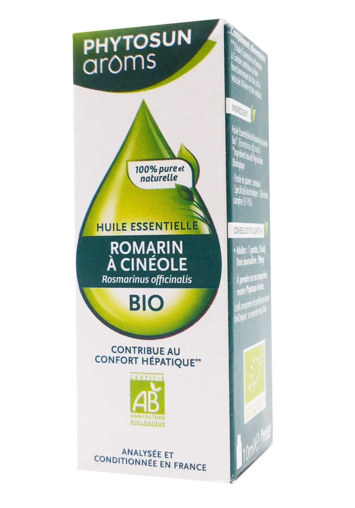 phytosun aroms huile essentielle romarin a cineole bio