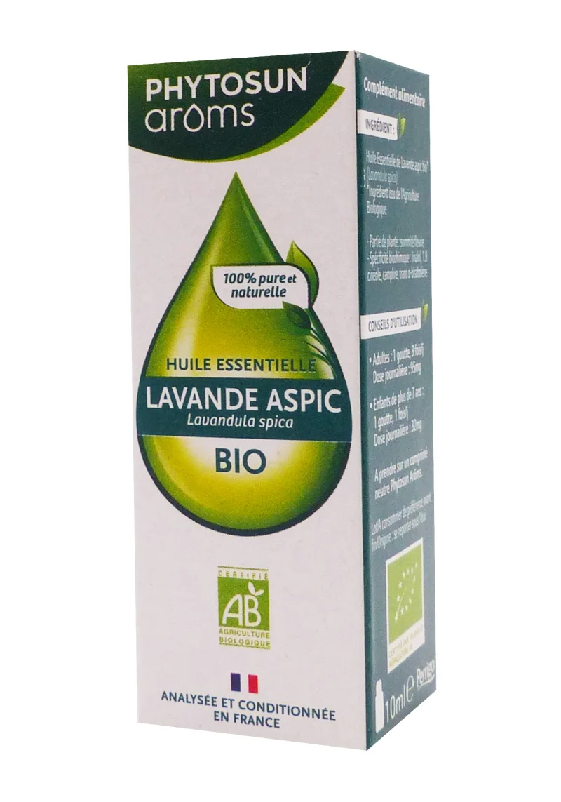 phytosun aroms lavande aspic bio 10 ml