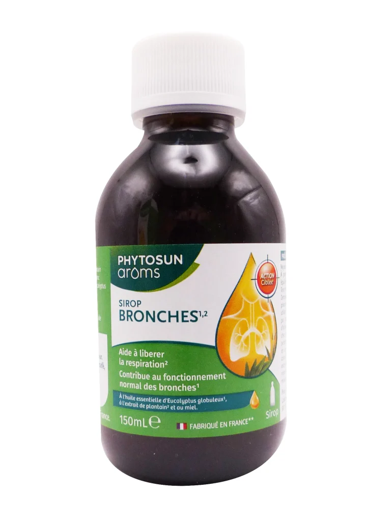 PHYTOSUN ARÔMS SIROP BRONCHES 150ML 4 phytosun aroms sirop