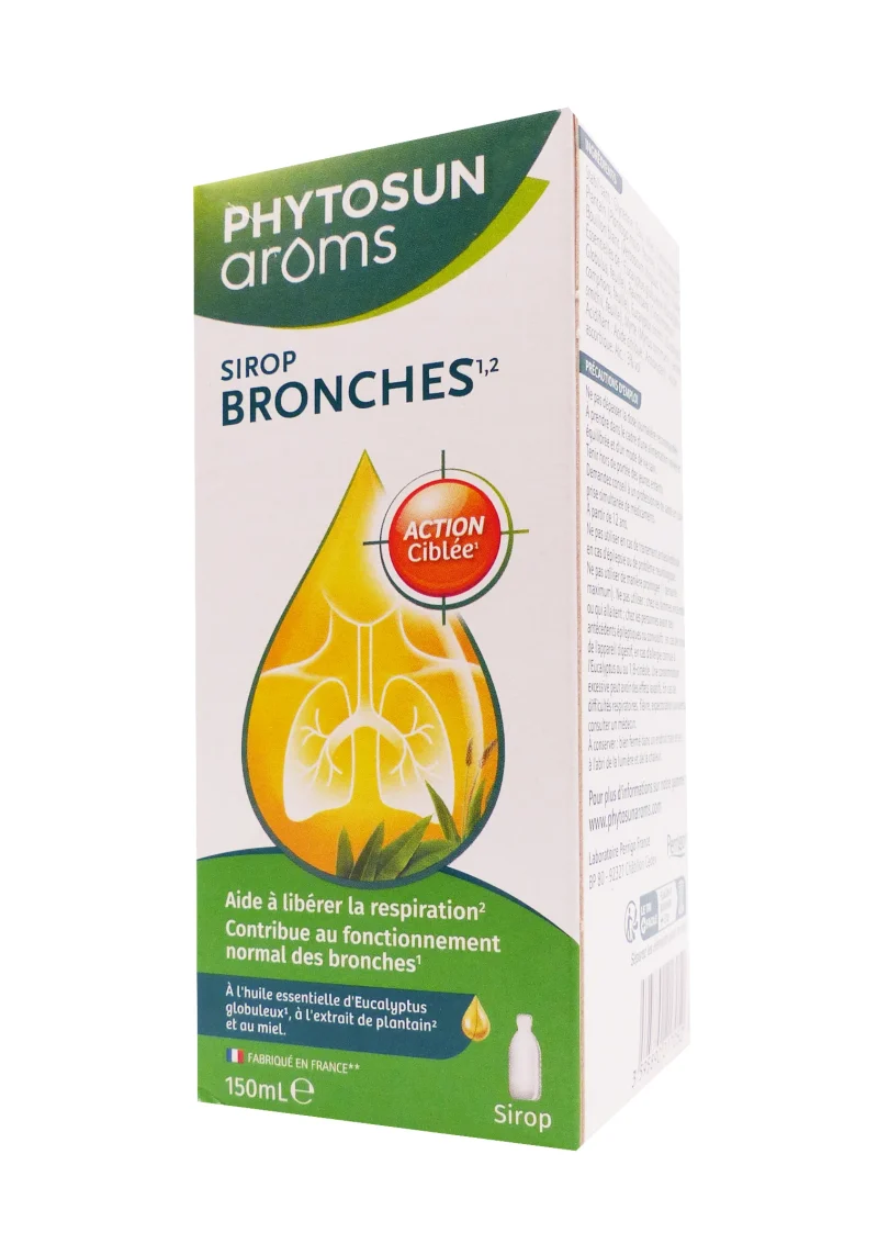 phytosun aroms sirop bronches 150 ml