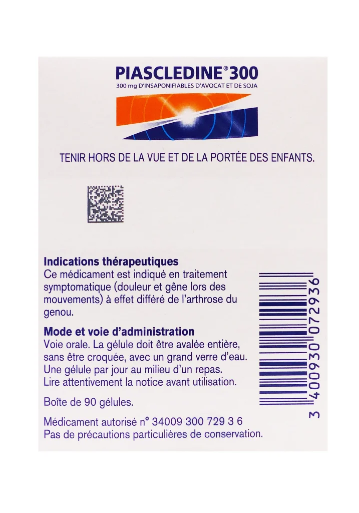 piascledine 300 dos