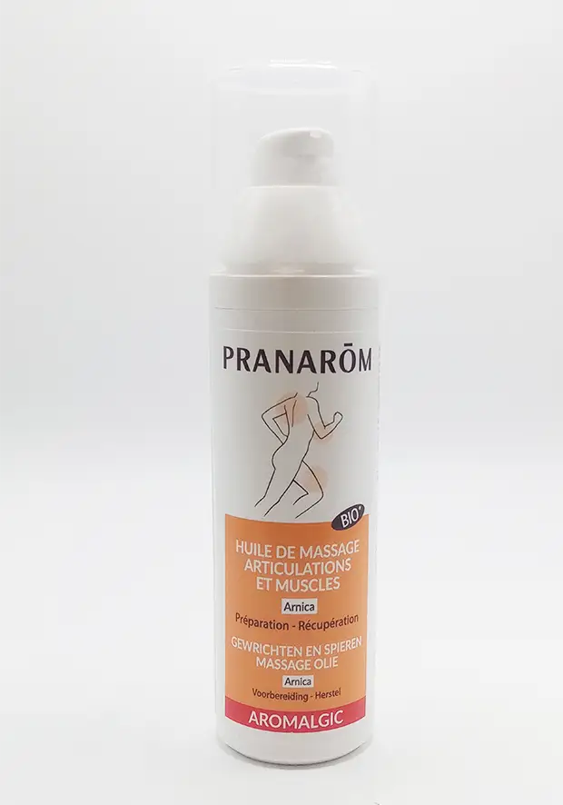 huile de massage articulations et muscles arnica bio aromalgic 100mL Pranarom