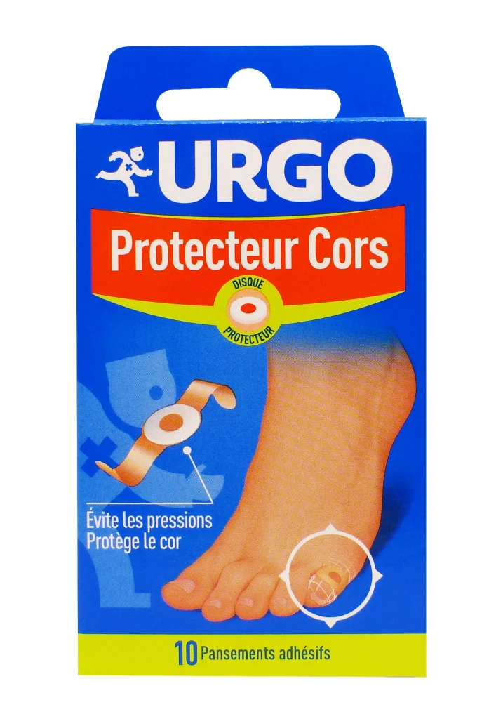 URGO PROTECTEUR CORS 10 PANSEMENTS 2 protecteur cors 10 pansements adhesifs