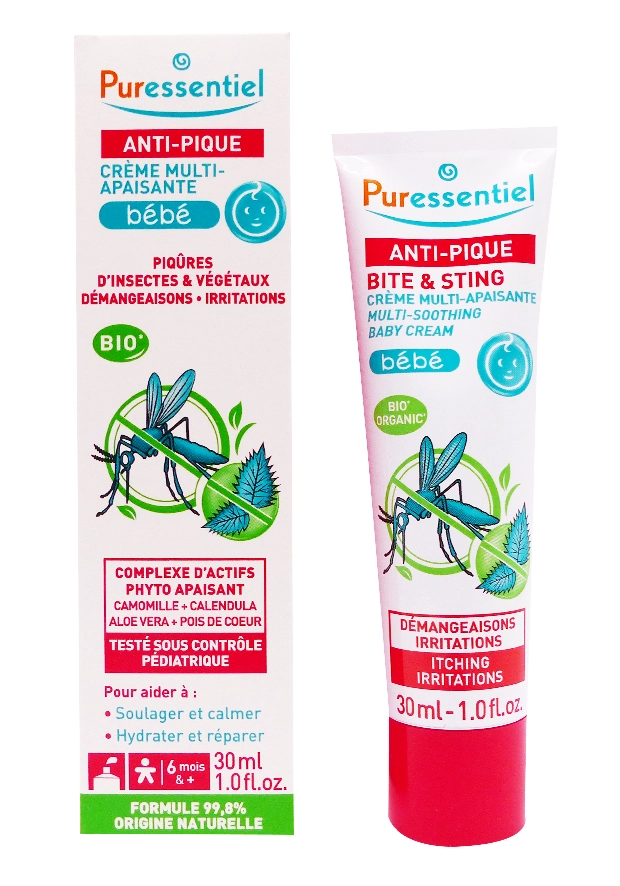 PURESSENTIEL ANTI PIQUE CREME MULTI-APAISANTE BEBE 30 ML 9 puressentiel anti-pique 30 ml