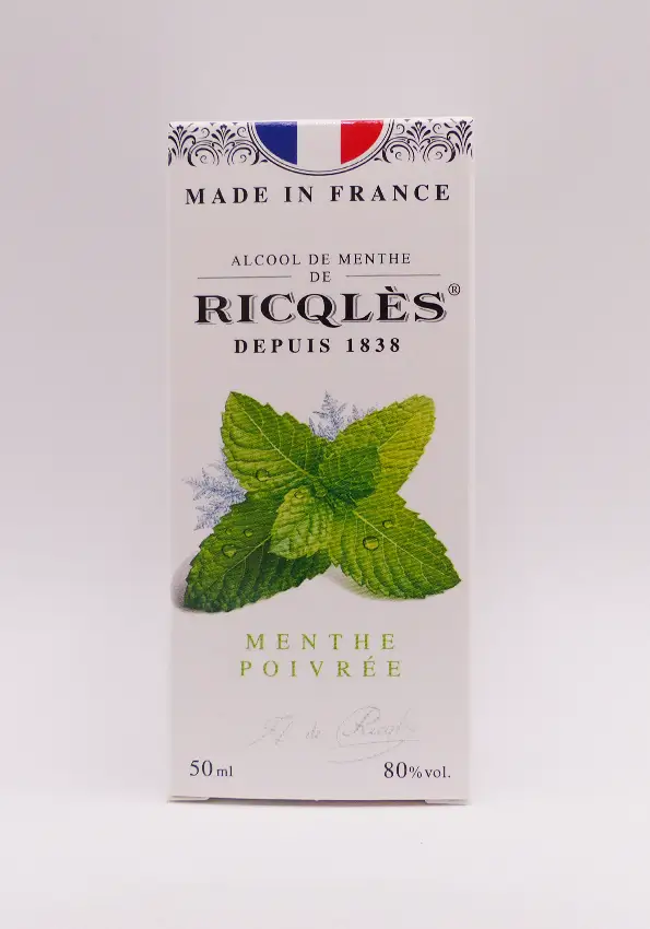 ricqlès 50 ml menthe poivrée 50 ml