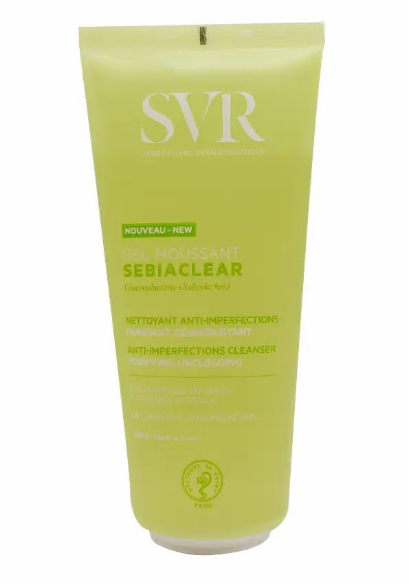 sebiclear gel moussant 200mL SVR