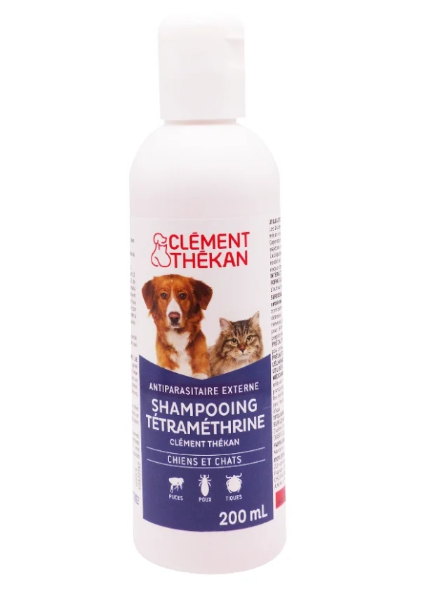 shampooing tetramethrine 200 ml