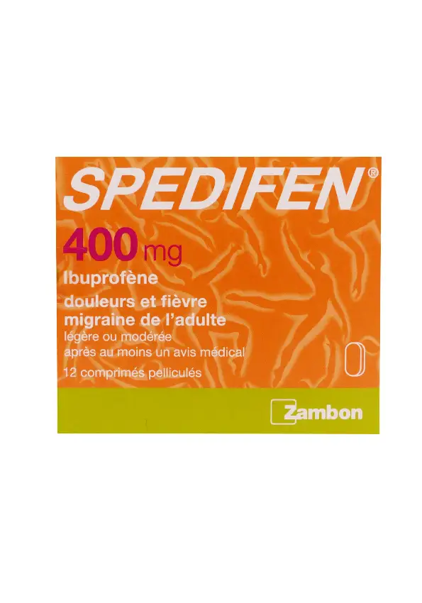 Spedifen 400 mg 12 comprimés pelliculés