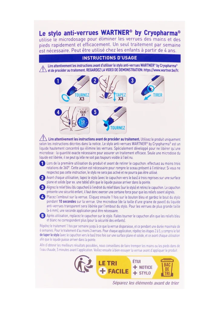 WARTNER STYLO ANTI - VERRUES 3 stylo anti verrues wartner