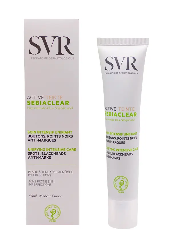 svr soin intensif unifiant active teinte sebiaclear 40 mL SVR