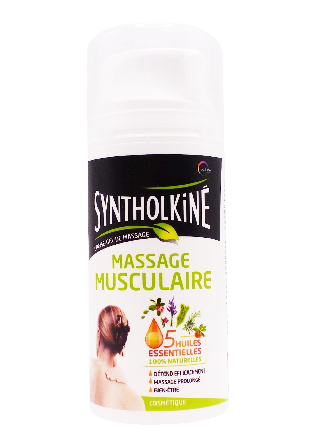 SYNTHOLKINE CREME GEL DE MASSAGE 75ML 8 syntholkiné roll on massage