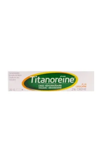 titanoreine lidocaine 2% crème 20g