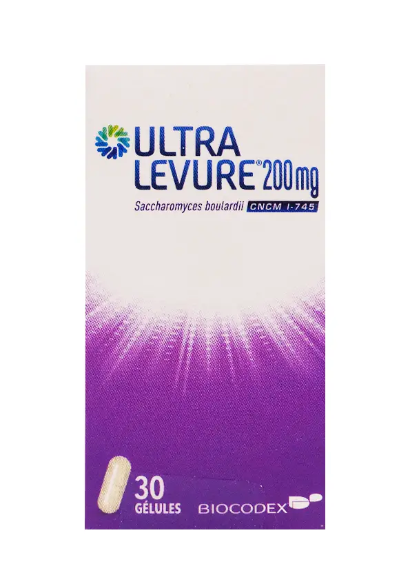 ultra levure 200mg 30gelules