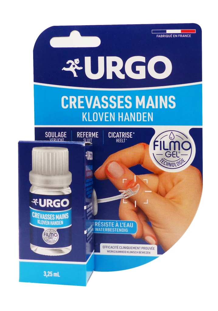 URGO FILMOGEL CREVASSES MAINS PANSEMENT LIQUIDE 3,25 ML 2 urgo crevasses mains 325
