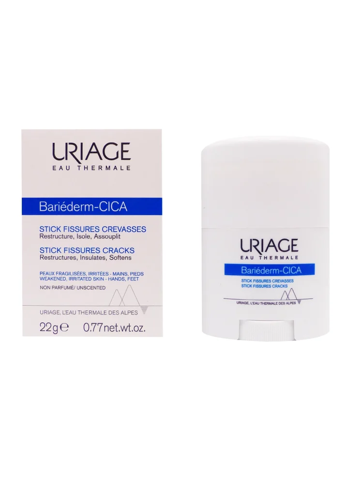 URIAGE BARIEDERM-CICA STICK FISSURES ET CREVASSES 22G 2 uriage bariederm cica stick fissure crevasses 22g