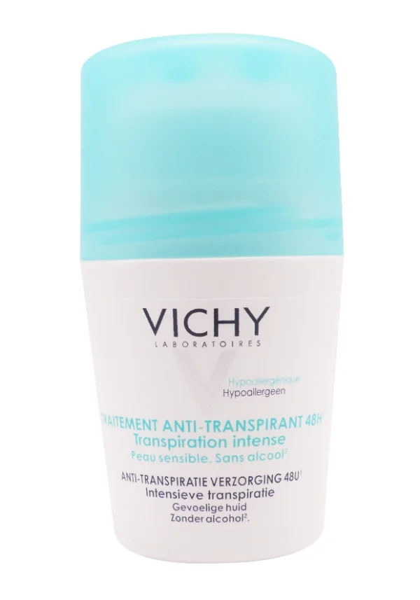 vichy anti transpirant roll on