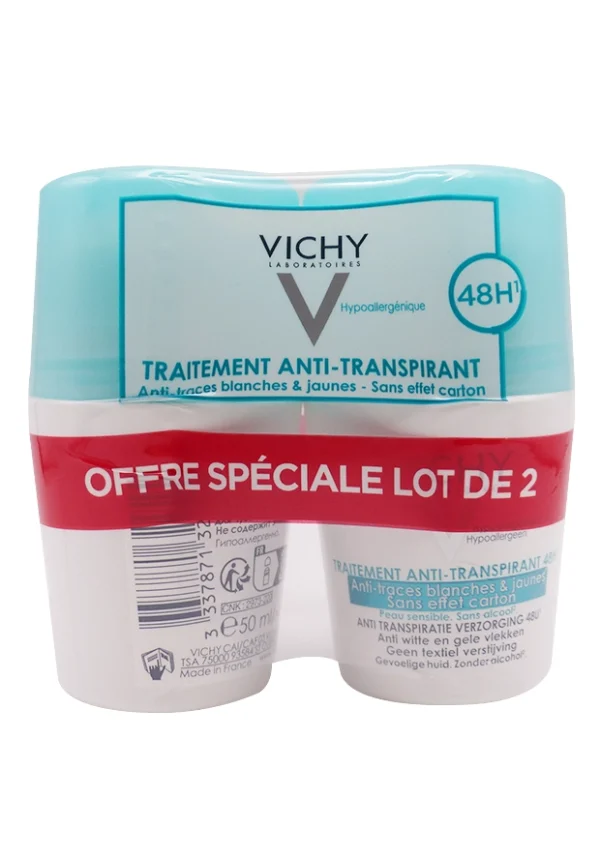 vichy lot anti transpirant