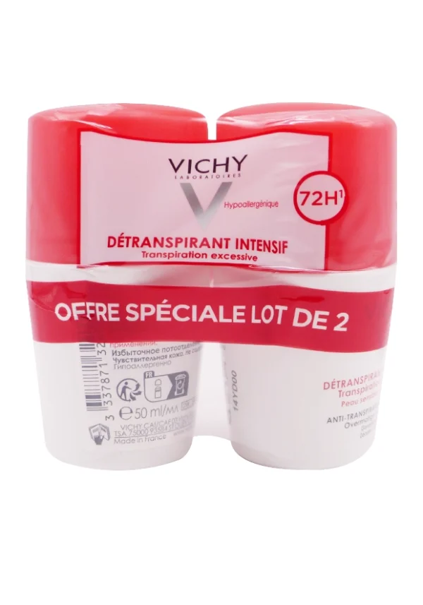 vichy lot rouge