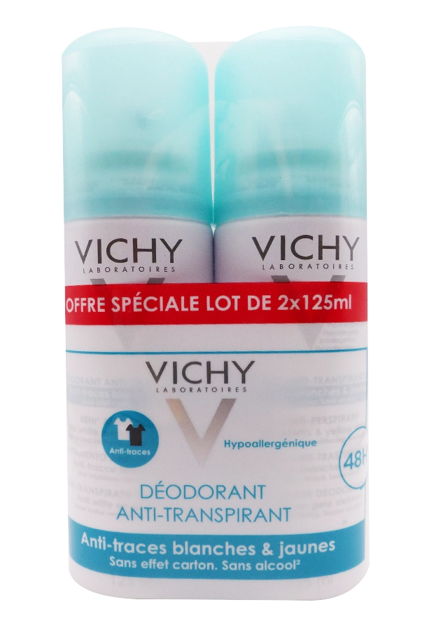 vichy lot spray traces