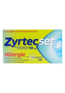zyrtecset allergie 10 mg