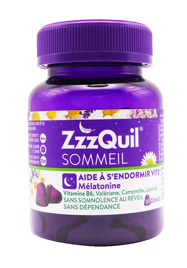 zzzquil sommeil 30 gommes