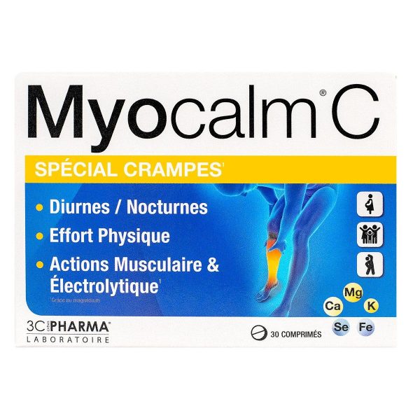 MYOCALM C SPéCIAL CRAMPES BOITES DE 30 COMPRIMéS