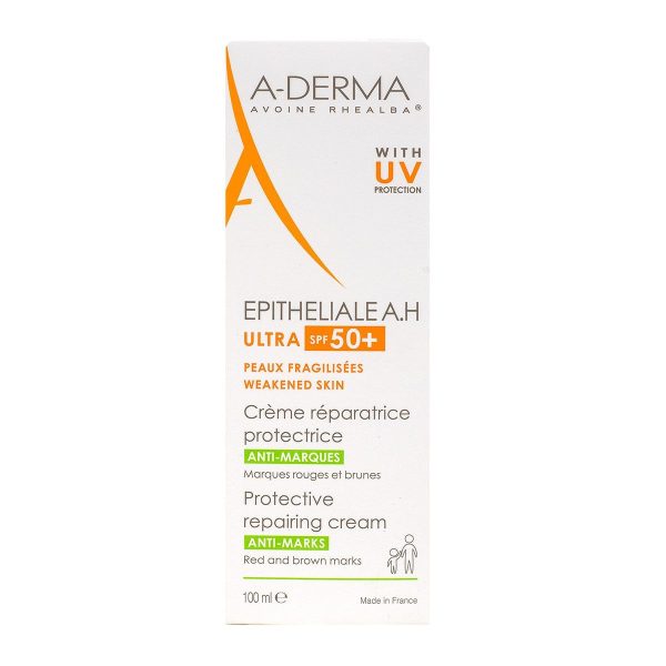 A-DERMA EPITHELIALE A.H ULTRA CREME REPARATRICE PROTECTRICE SPF 50+ 100ML