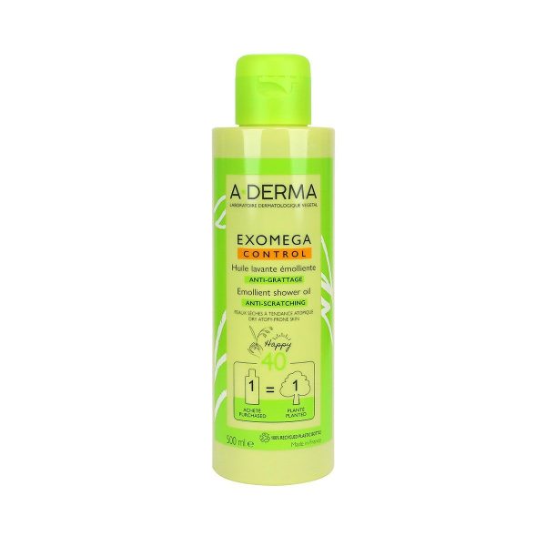 A-DERMA EXOMEGA CONTROL HUILE LAVANTE EMOLLIENTE 500ML