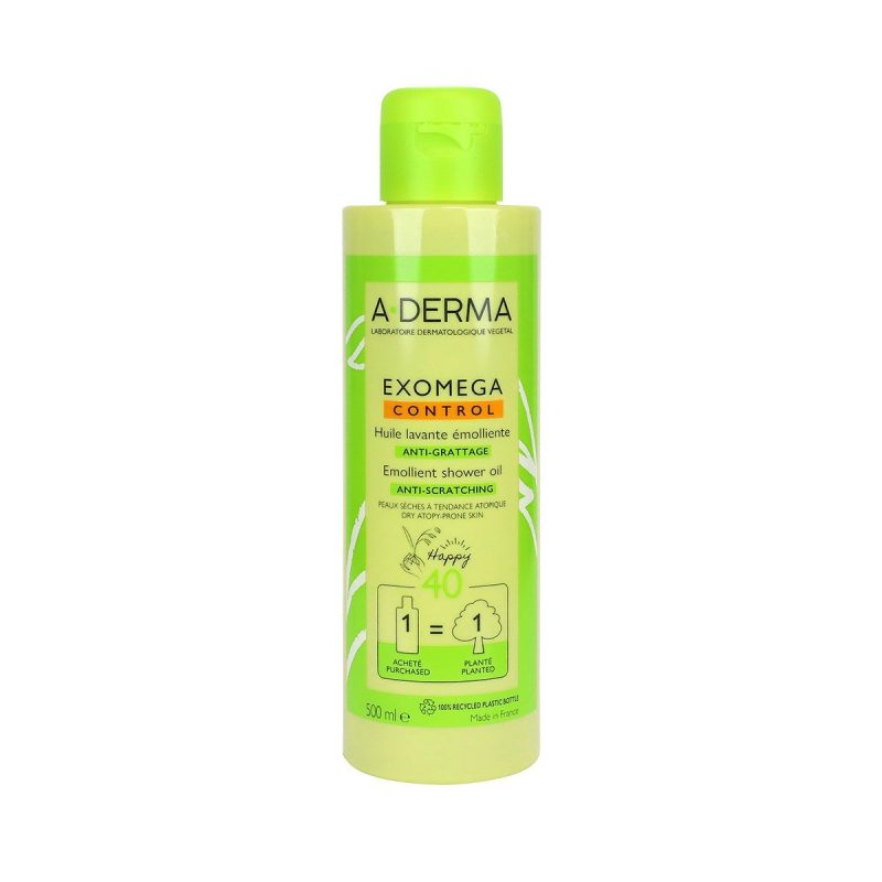 A-DERMA EXOMEGA CONTROL HUILE LAVANTE EMOLLIENTE 500ML