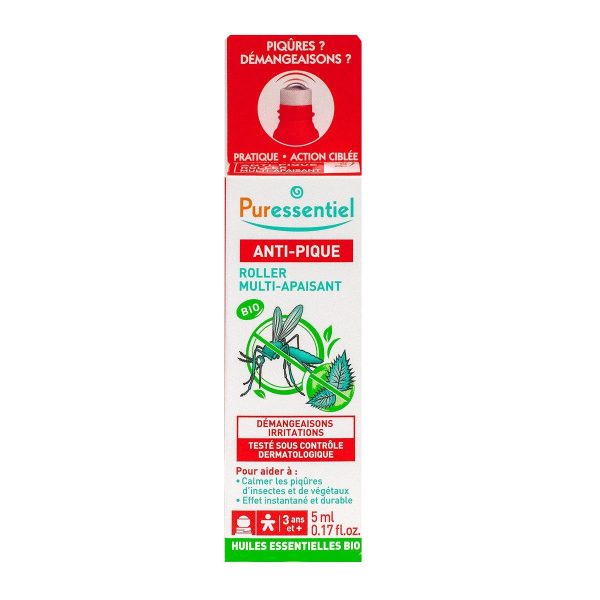 PURESSENTIEL ANTI-PIQUE ROLLER MULTI-APAISANT