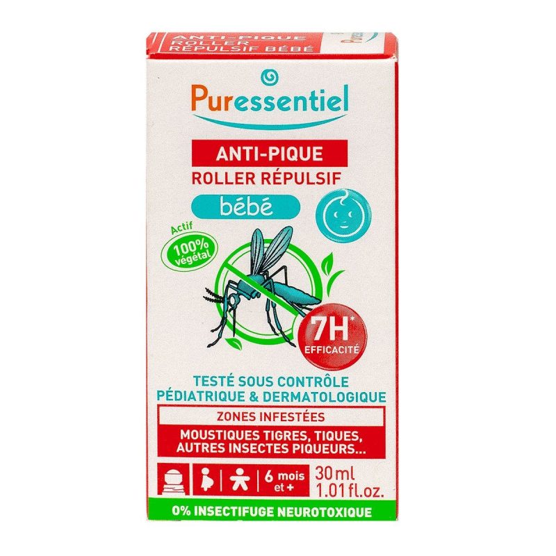 Puressentiel Anti Pique roller répulsif moustique bébé 30 ml