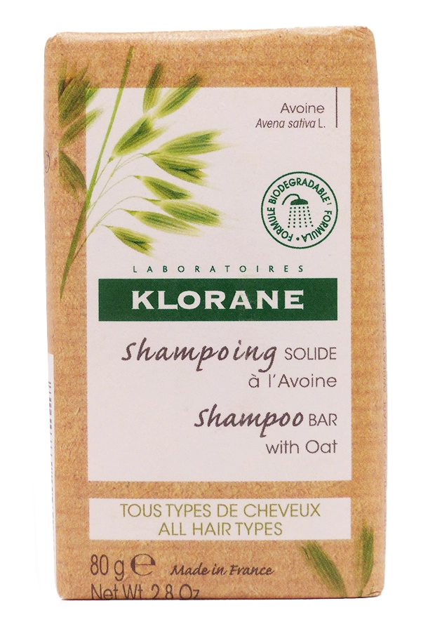 KLORANE SHAMPOOING SOLIDE A L'AVOINE 80G 2 klorane shampoing solide avoine 80 g