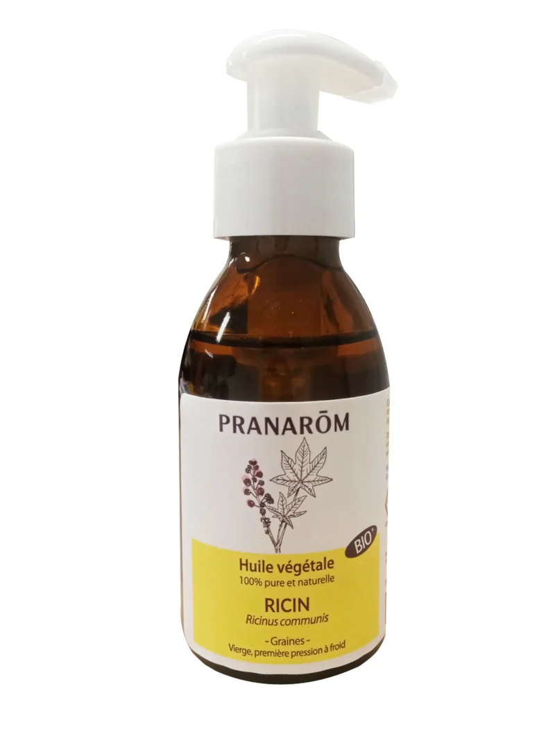 Huile végétale de ricin bio flacon pompe 100 mL Pranarom