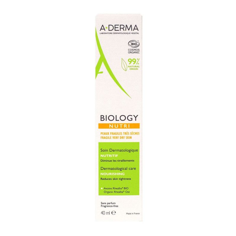 A-DERMA BIOLOGY NUTRI SOIN DERMATOLOGIQUE BIO 40ML