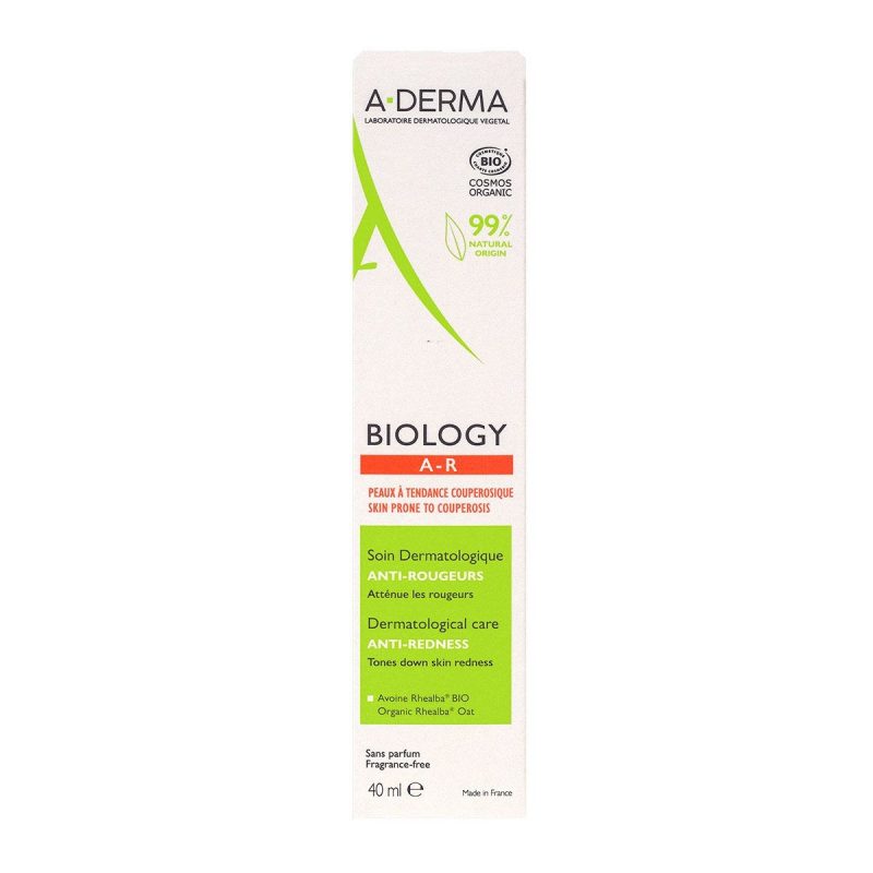 A-DERMA BIOLOGY SOIN DERMATOLOGIQUE ANTI-ROUGEURS BIO 40ML